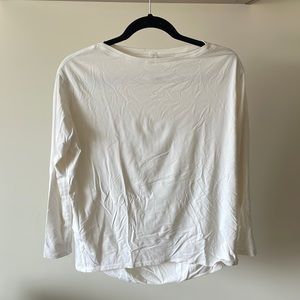 Lululemon White Long sleeve